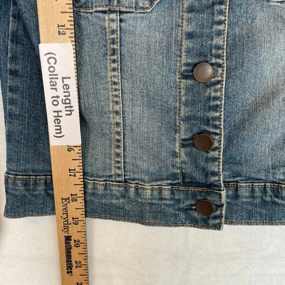 KUT From the Kloth‎ Denim Jacket Size Small Jean Jacket Cotton Blend